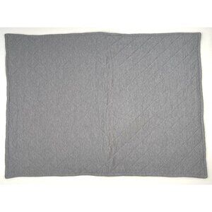 Single C&F HOME 20"x26" Standard Diamond Quilted PILLOW SHAM Gray NWOT NEW